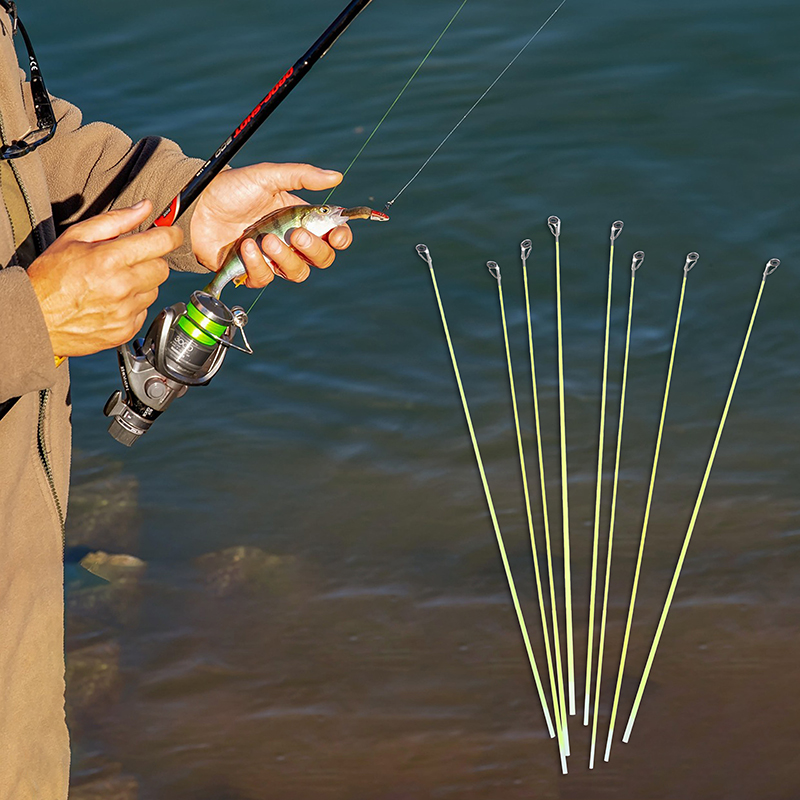 Fishing Rod Tip Replacement - 5Pcs Ujung Joran Pancing 42CM, Spare