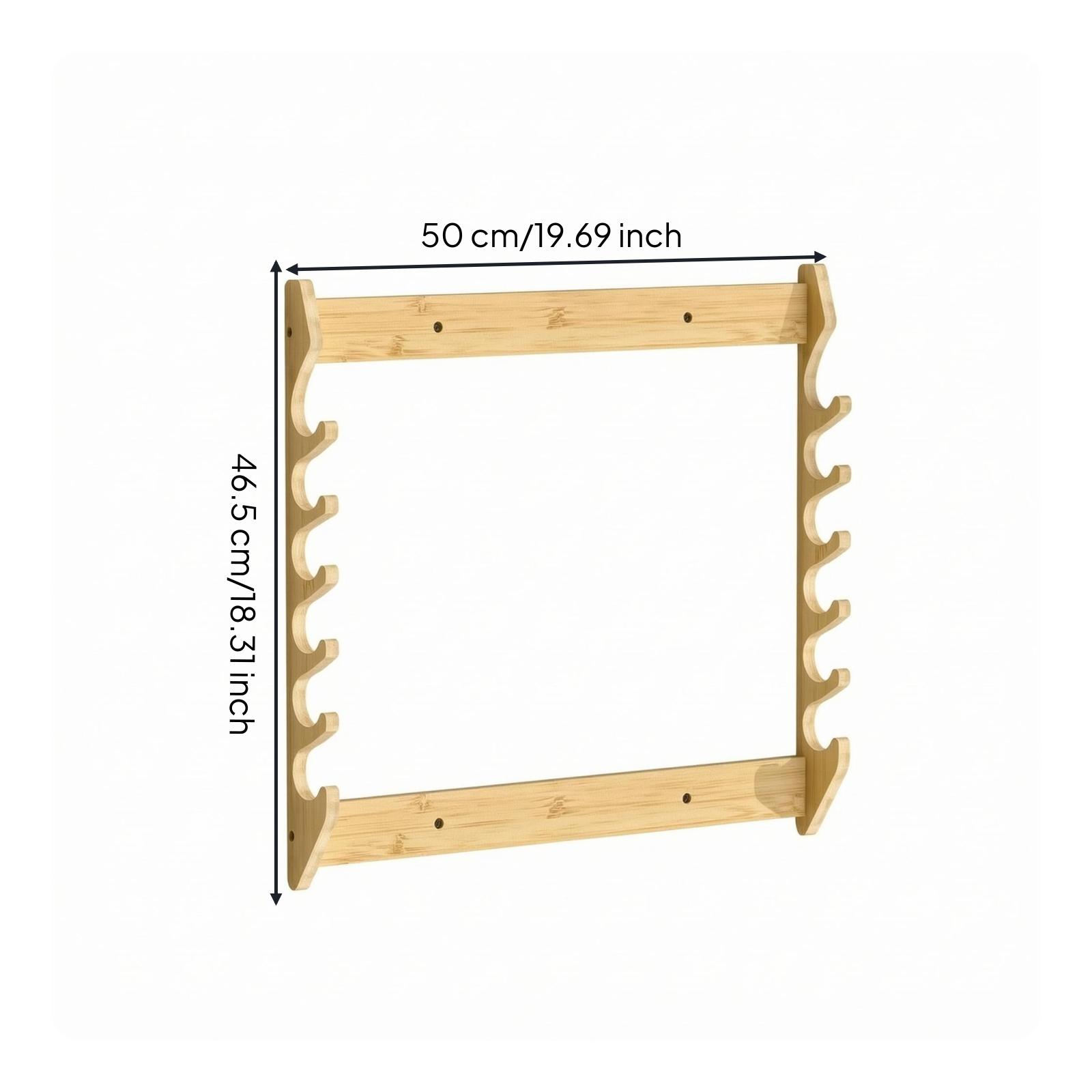 Rak Pancing Kayu Gantung Dindi - Fishing Rod Rack ulasan dan harga