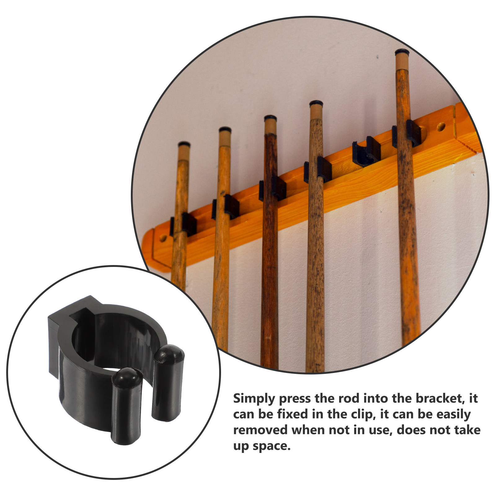 12 Buah Klip Tongkat Pancing P - Fishing Rod Rack ulasan dan harga