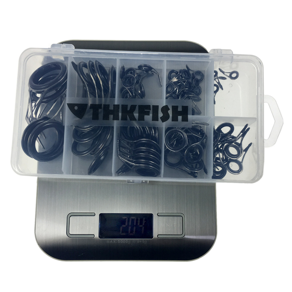 THKFISH 75pcs Kit Perbaikan Pe - Fishing Rod Building Kit ulasan dan harga