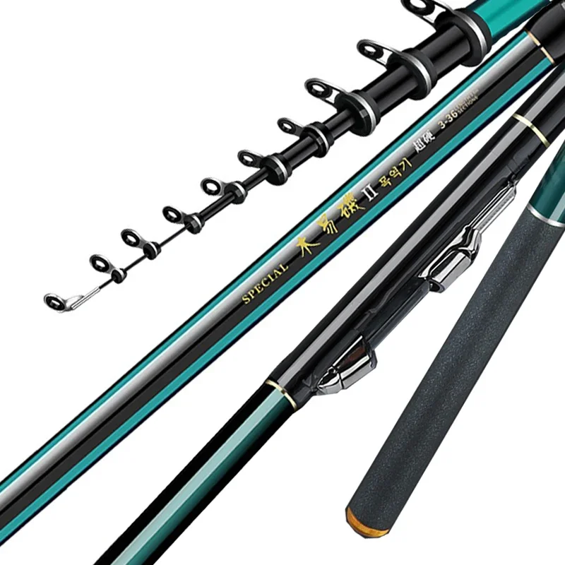 Joran pancing karbon tinggi 2. - Fishing Rod Surf ulasan dan harga