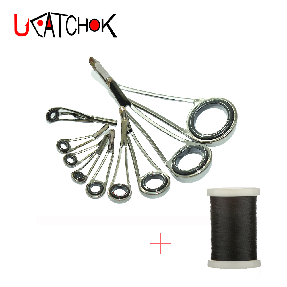 9pcs/Kit Ring Pemandu Joran Pa - Fishing Rod Building Kit ulasan dan harga